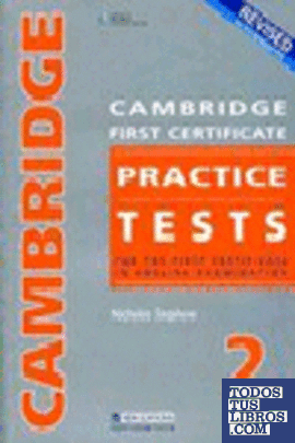 CAMBRIDGE FIRST CERTIFICATE TESTS 2 PACK + CD