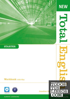 NEW TOTAL ENGLISH STARTER WORKBOOK WITH KEY AND AUDIO CD PACK