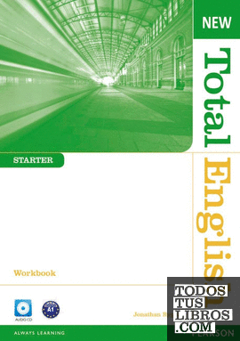 NEW TOTAL ENGLISH STARTER WORKBOOK WITHOUT KEY AND AUDIO CD PACK
