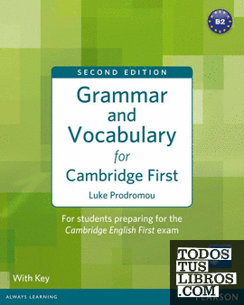 GRAMMAR & VOCABULARY FOR FCE 2ND EDITION WITH KEY + ACCESS TO LONGMAN DI