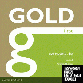Gold First Coursebook Audio CDs
