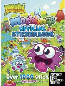 MOSHI MONSTERS OFFICIAL MOSHLINGS STICKER BOOK