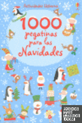 1000 pegatinas navideñas