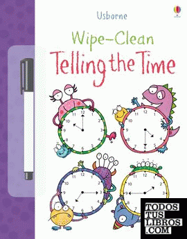 WIPE CLEAN TELLING THE TIME