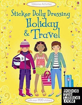 STICKER DOLLY DRESSING TRAVEL AND HOLIDAY