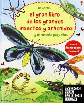 Gran libro de grandes insectos y aracnidos