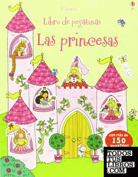 Las princesas libro de pegatinas