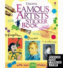 FAMOUS ARTISTS STICKER BOOK