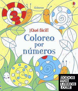 Mi primer libro de colorear por numeros