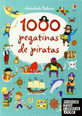 1000 pegatinas de piratas