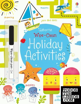 WIPE-CLEAN HOLIDAY ACTIVITIES