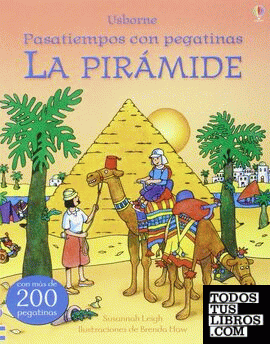 La pirámide. Pasatiempos con pegatinas