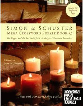 SIMON & SCHUSTER MEGA CROSSWORD PUZZLE BOOK 3