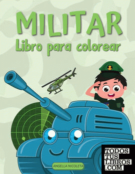 Militar Libro para colorear