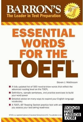 Essential Words for the TOEFL