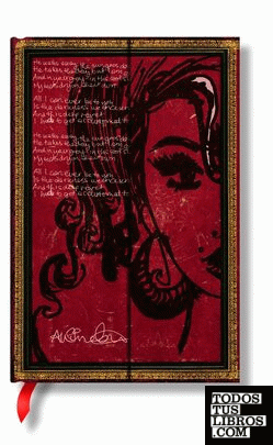 Embellished Manuscripts - Amy Winehouse, Tears Dry Mini Wrap