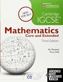 CAMBRIDGE IGCSE MATHEMATICS CORE AND EXTENDED 3ED + CD (BOOK & CD)