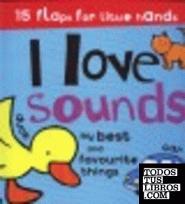 I love sounds. 15 flaps for little hands