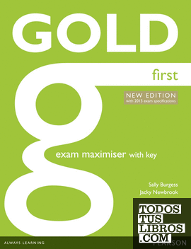 GOLD FIRST NEW EDITION MAXIMISER WITH KEY