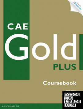 CAE Gold Plus Coursebook with Access Code, CD-ROM and Audio CD Pack