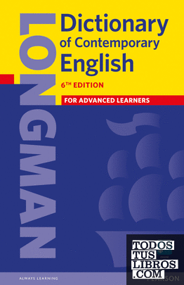 LONGMAN DICTIONARY OF CONTEMPORARY ENGLISH 6 PAPER AND ONLINE