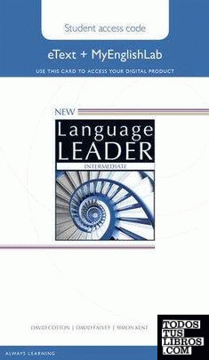 NEW LANGUAGE LEADER INTERMEDIATE ETEXT ACCESS CARD WITH...