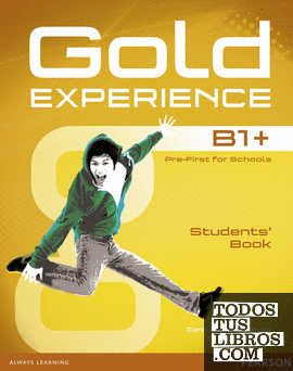 GOLD EXPERIENCE B1+ STUDENTS' BOOK WITH DVD-ROM PACK