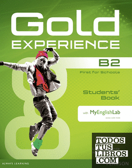 GOLD EXPERIENCE B2 STUDENTS' BOOK WITH DVD-ROM AND MYLAB PACK
