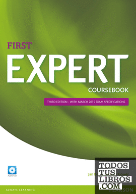 EXPERT FIRST 3RD EDITION COURSEBOOK WITH CD PACK