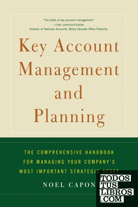 KEY ACCOUNT MANAGEMENT AND PLANNING