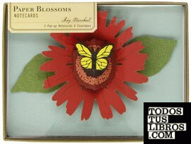 Paper Blossoms Notecards pop-up