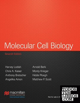 MOLECULAR CELL BIOLOGY.7ª ED. INTERNATIONAL EDITION