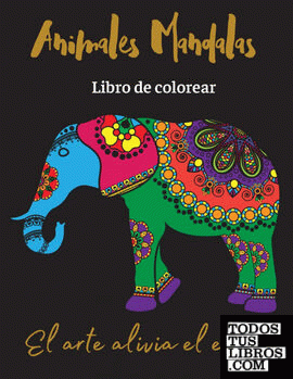 Animales Mandalas Libro de colorear