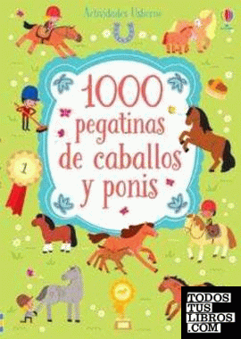 1000 pegatinas de caballos y ponys