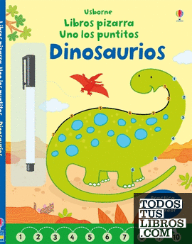 Dinosaurios libro pizarra