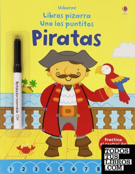 Uno Los Puntitos. Piratas. Libros Pizarra