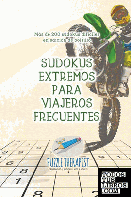 Sudokus extremos para viajeros frecuentes | Más de 200 sudokus difíciles en edición de bolsillo