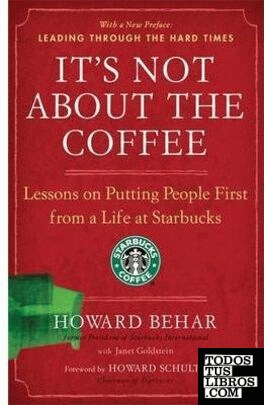 IT'S NOT ABOUT THE COFFEE