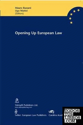 OPENING UP  EUROPEAN LAW.