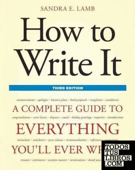 How to Write It