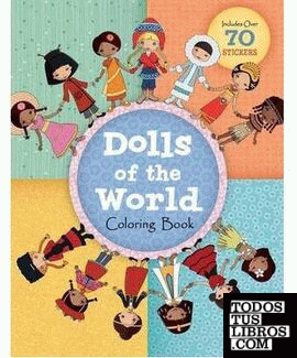 DOLLS OF THE WORLD COLORING BOOK