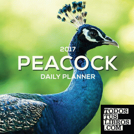 2017 Peacock Daily Planner