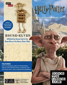 INCREDIBUILDS: HARRY POTTER: HOUSE-ELVES: DELUXE MODEL AND BOOK SET