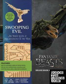 FANTASTIC BEASTS AND WHERE TO FIND THEM: SWOOPING EVIL DELUXE BOOK AND MODEL SET