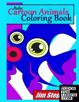 Baby Cartoon Animals Coloring Book