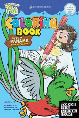 The Adventures of Pili Coloring Book
