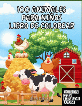 100 ANIMALES PARA NIÑOS LIBRO DE COLOREAR