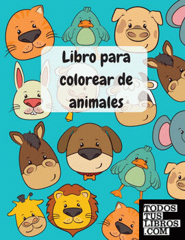 Libro para colorear de animales