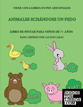 Libro De Pintar Para Niños De 7+ Años (Personajes De Dibujos Animados) de  Isabella Martinez 978-1-80014-546-7