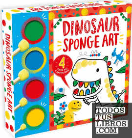 Dinosaur Sponge Art